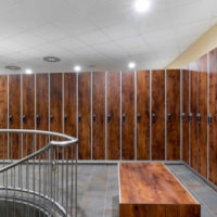 changing room bench